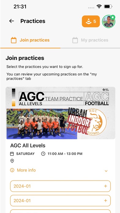 AGC Football Screenshot