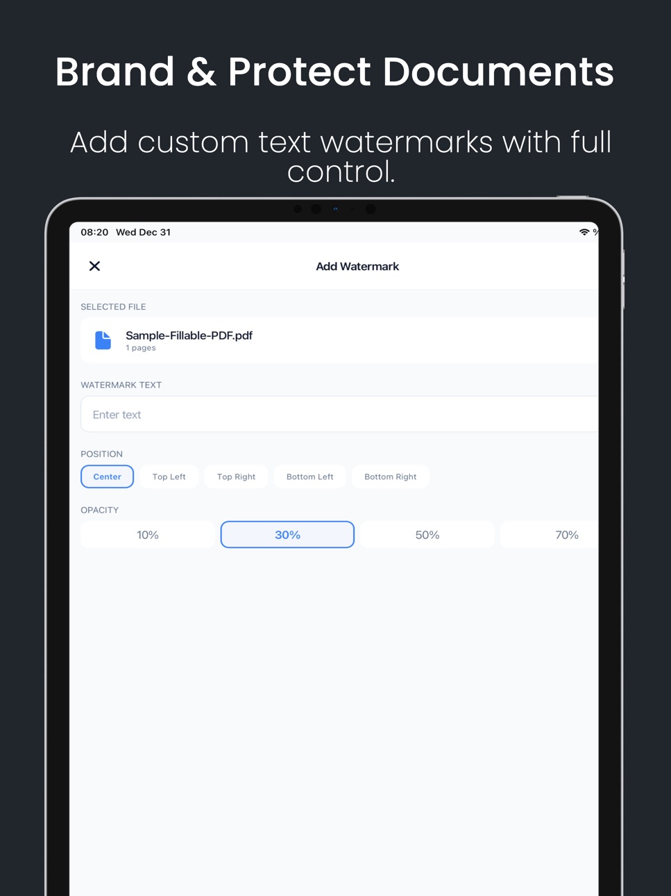 iPad screenshot