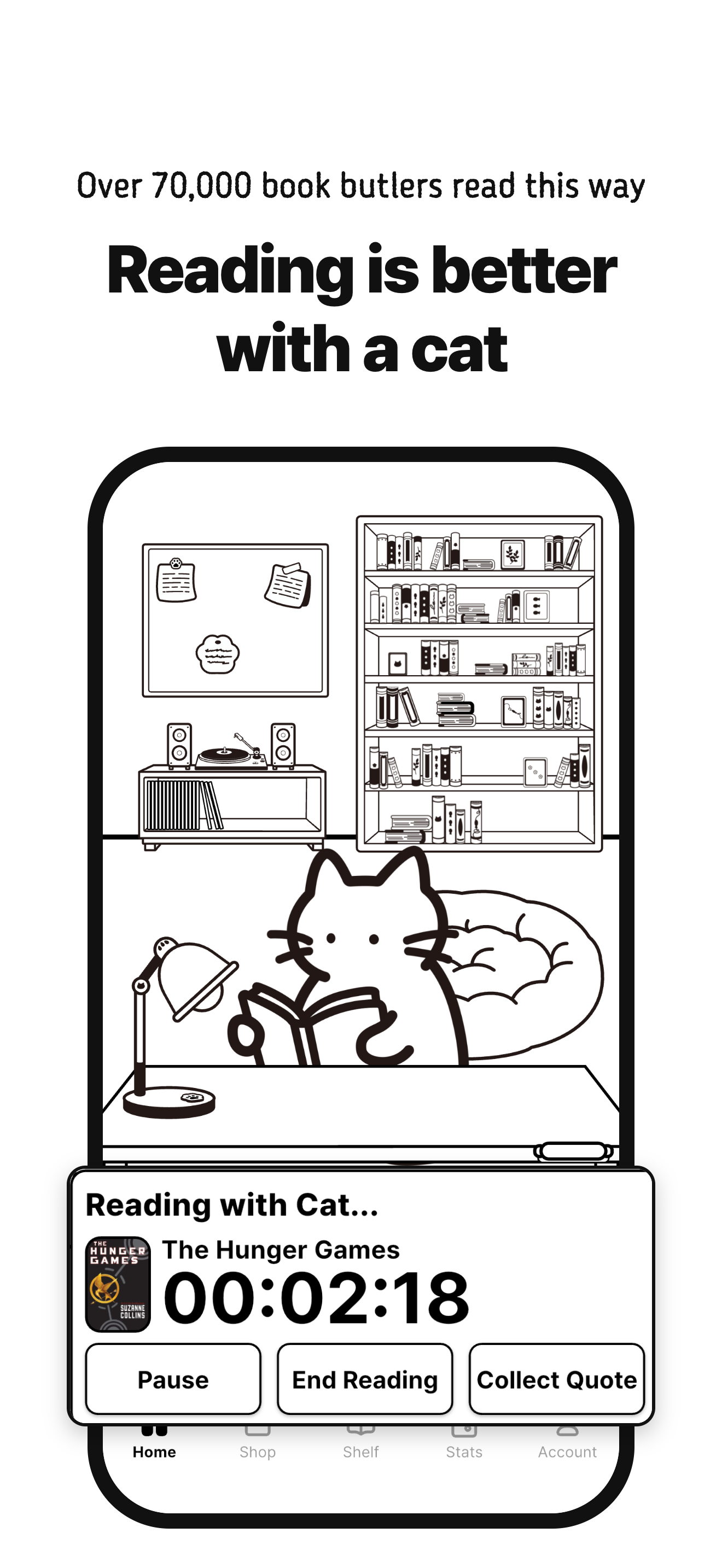 Cat's Library - Book Tracker