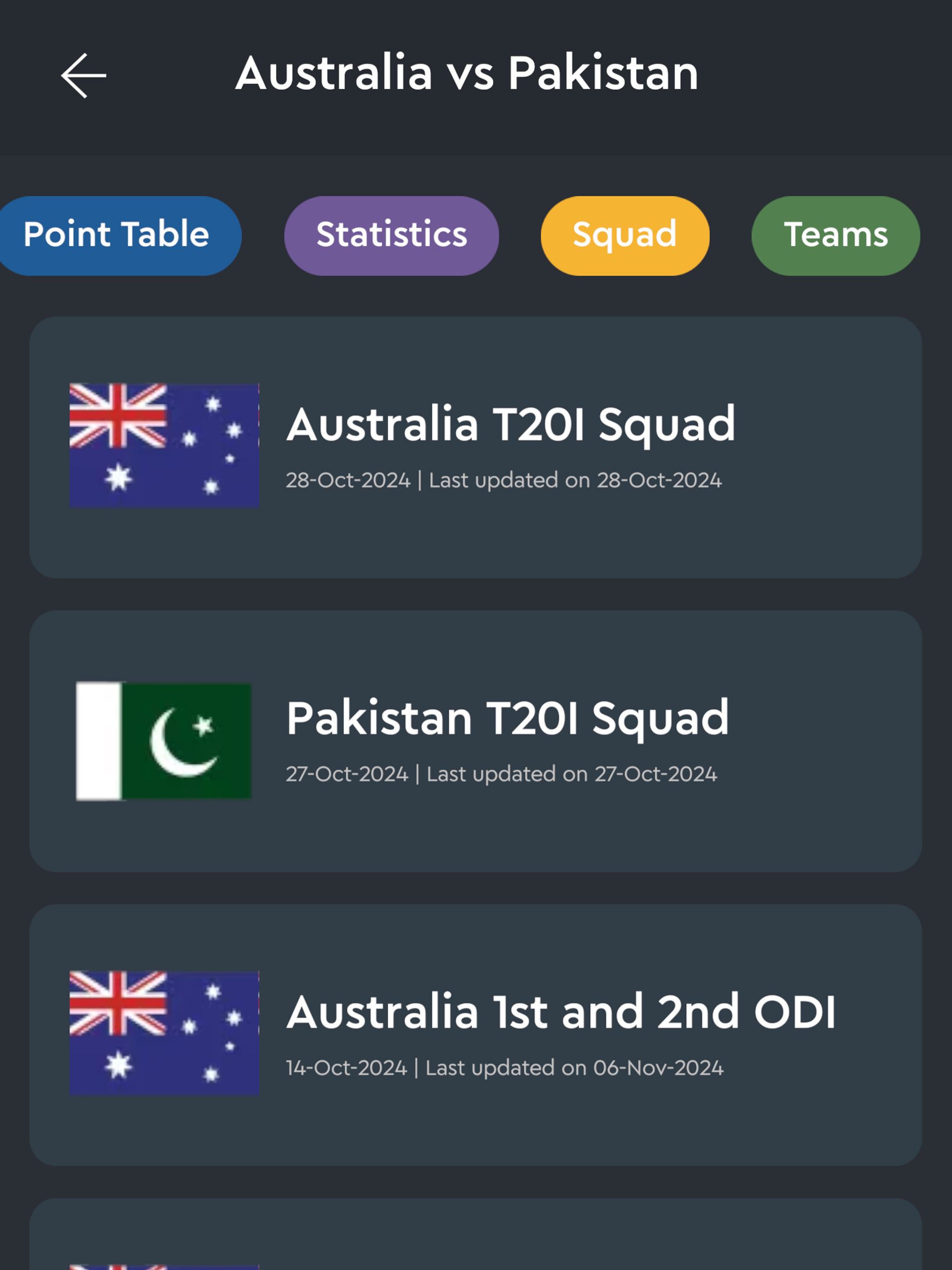 Live Cricket TV HD : CricWah screenshot 14