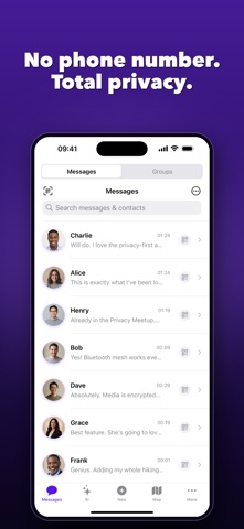 OSHI: Offline Messenger Screenshot 1 of 9