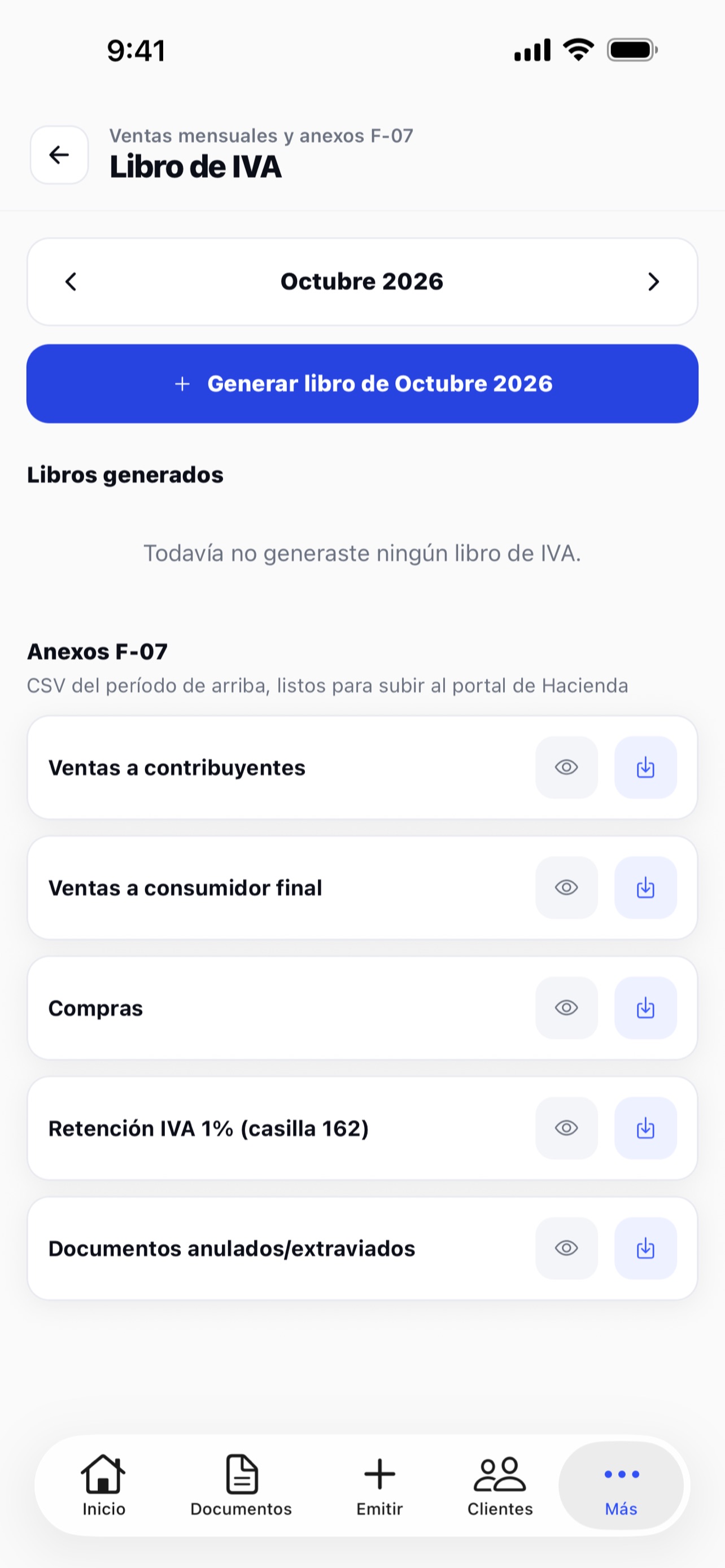 Screenshot 8 of Facturas Zets