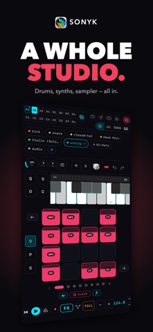 Sonyk Groovebox DJ Workstation iPhone screenshot