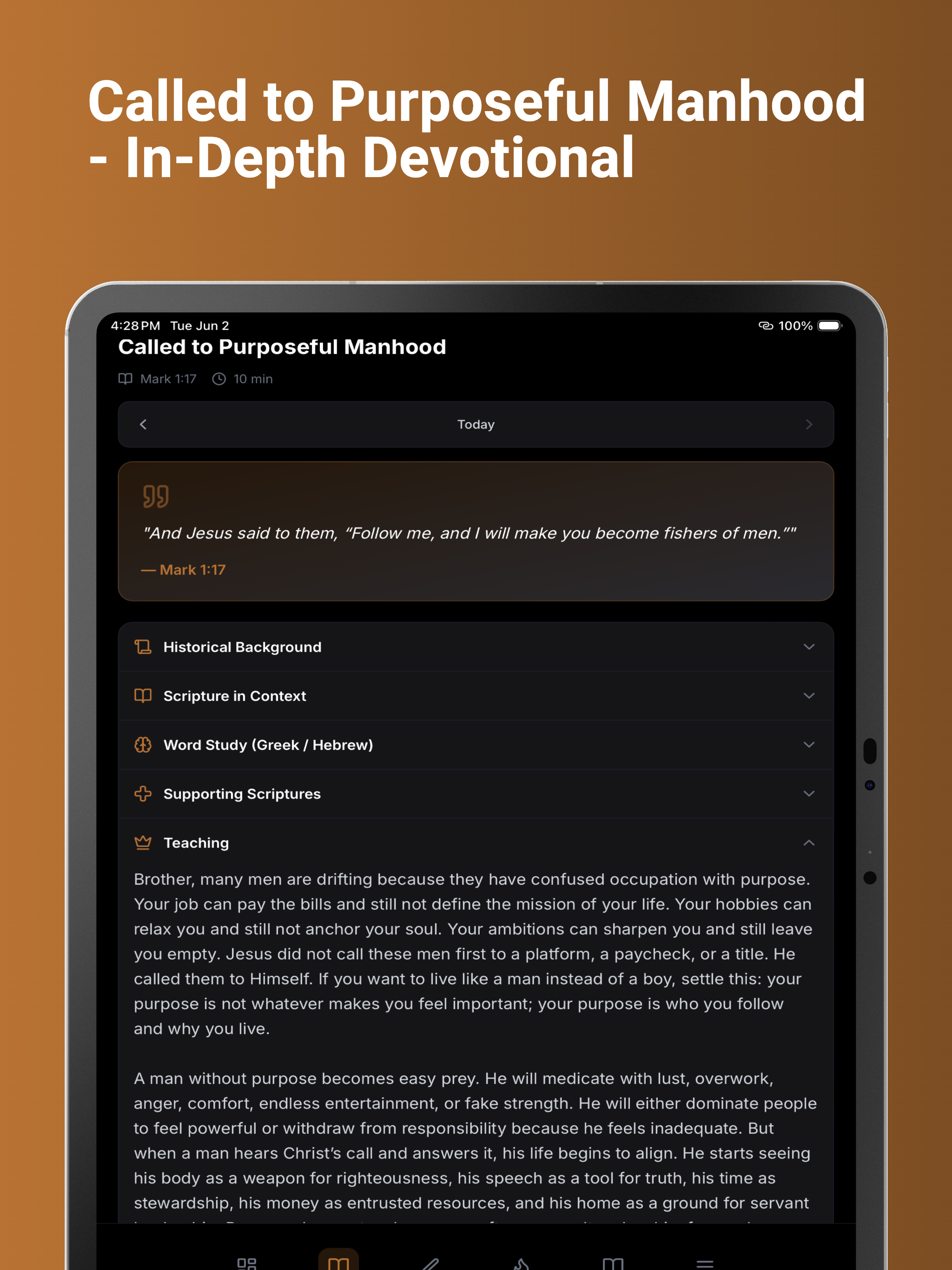 BRKN: Men's Daily Devotional screenshot 14