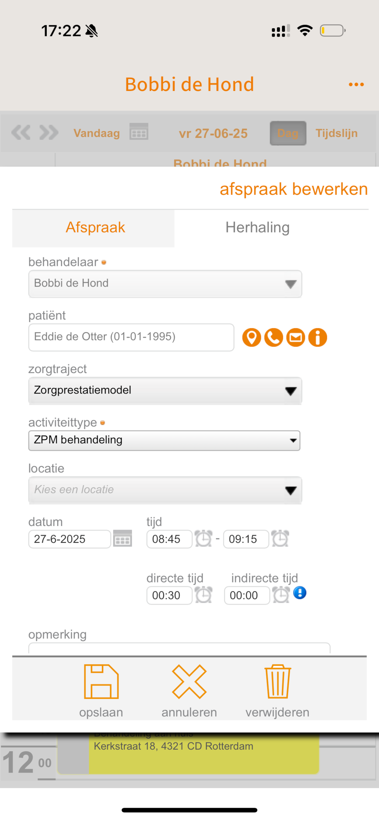 ZorgAdmin App