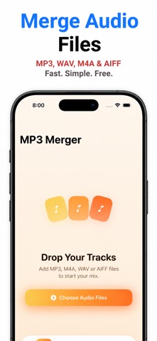 MP3 Merger: Audio Joiner Screenshot 2 of 5