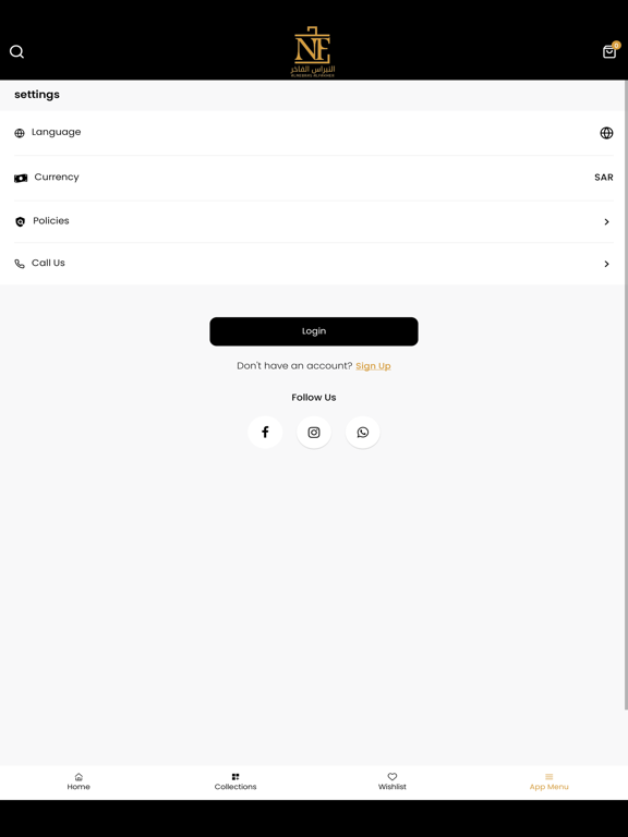 مناحل قطر الذهب iPad screenshot 5 - Shopping app