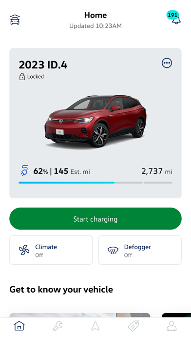 myVW iPhone screenshot 4 - Lifestyle app