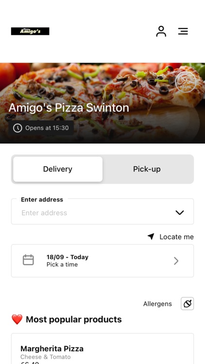 Amigo's Pizza Swinton