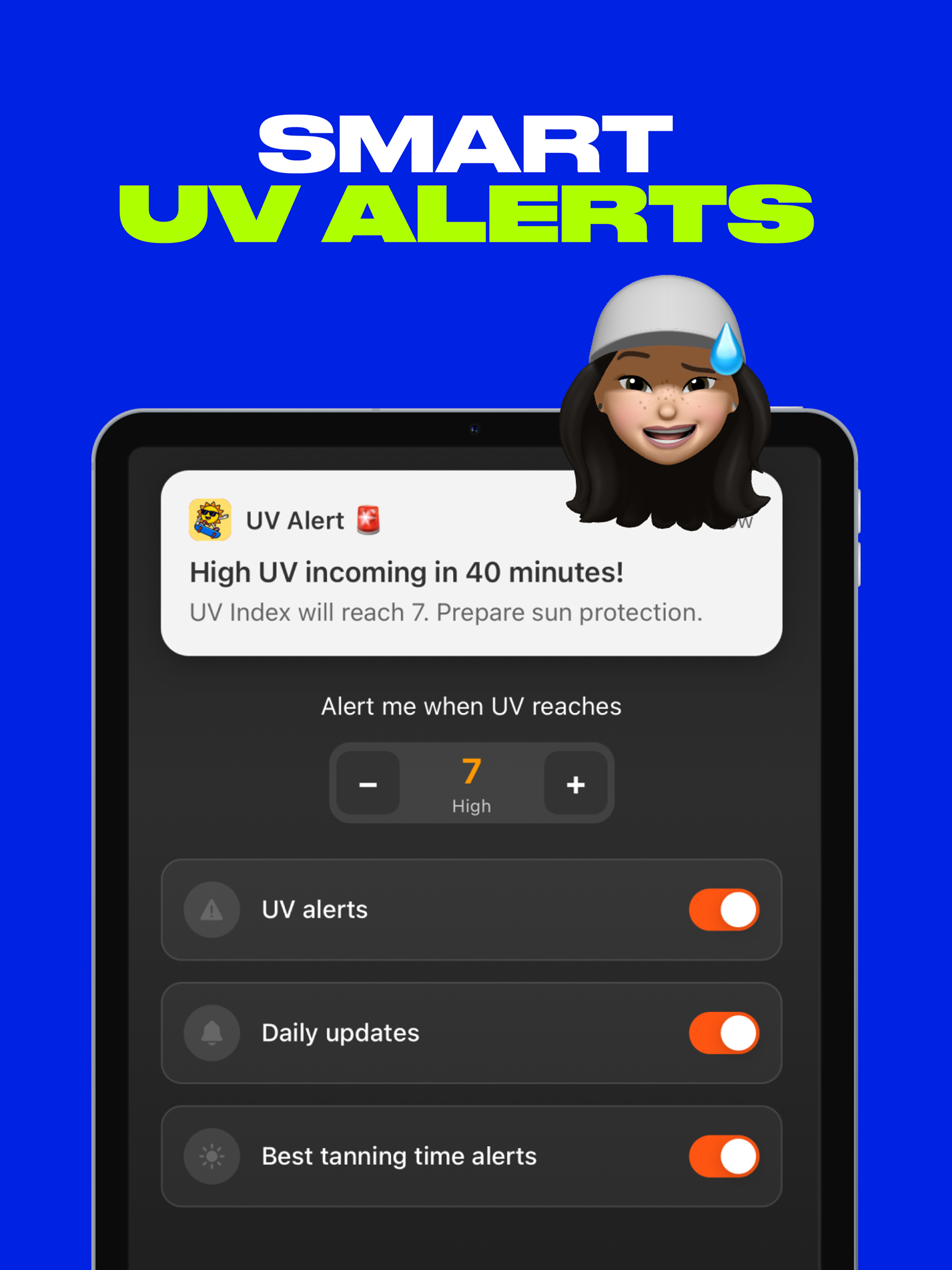 SunKiss Tracker: UV & Tanning