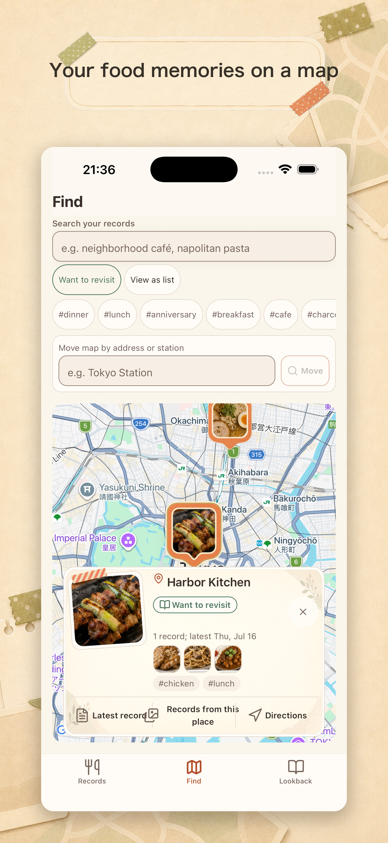 Tabememo - Food Memory Journal screenshot 3