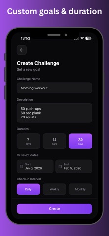 ChallengerHub: Habit Tracker screenshot
