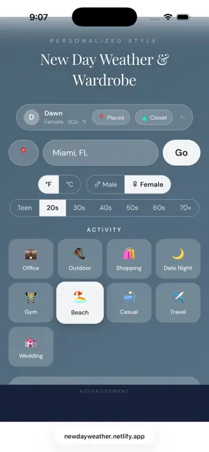 New Day Weather and Wardrobe screenshot 4