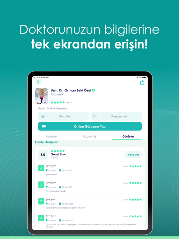 Screenshot #5 pour Bulut Klinik - Uzaktan Sağlık