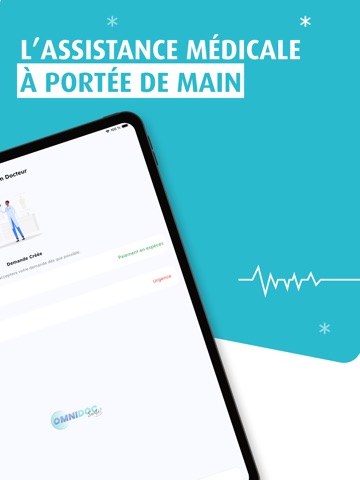OmniDocteur iPad screenshot