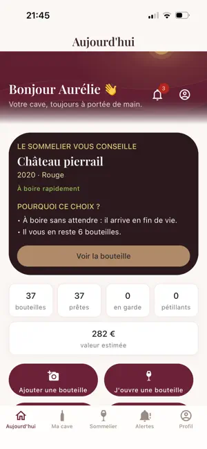 Cave à Vin — Sommelier & Stock screenshot 1