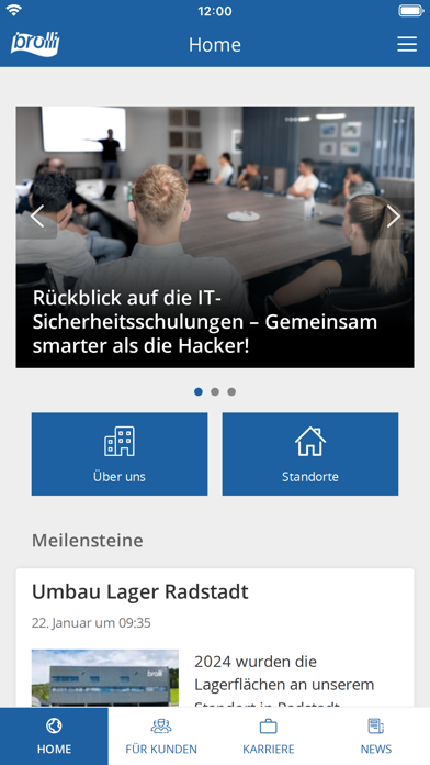 brolli CONNECT screenshot