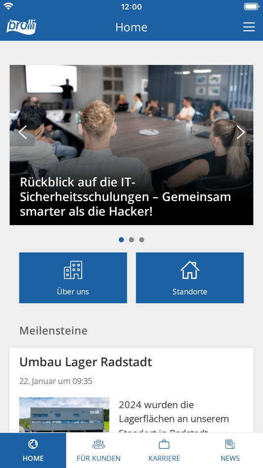 #1. brolli CONNECT (iOS) 由: Textilservice Brolli Ges.m.b.H.