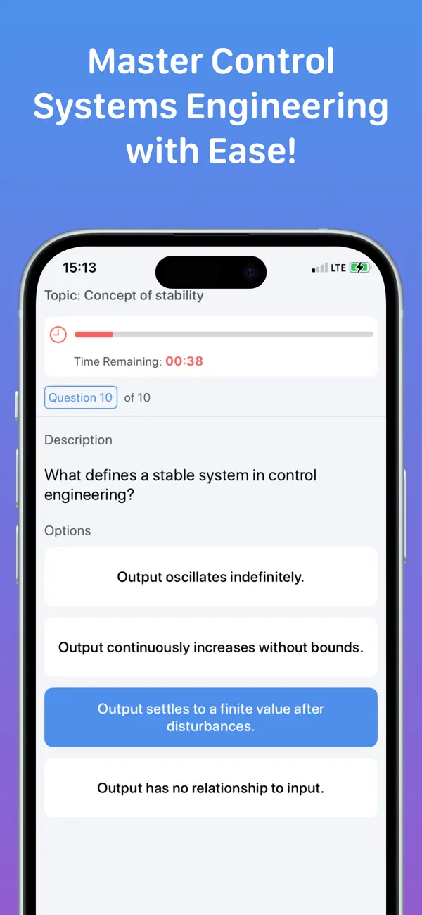 Screenshot #1 pour Control Systems Engineering