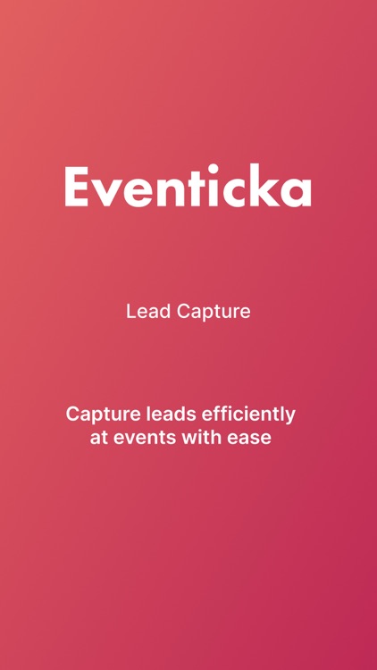 Eventicka Lead Capture screenshot-6