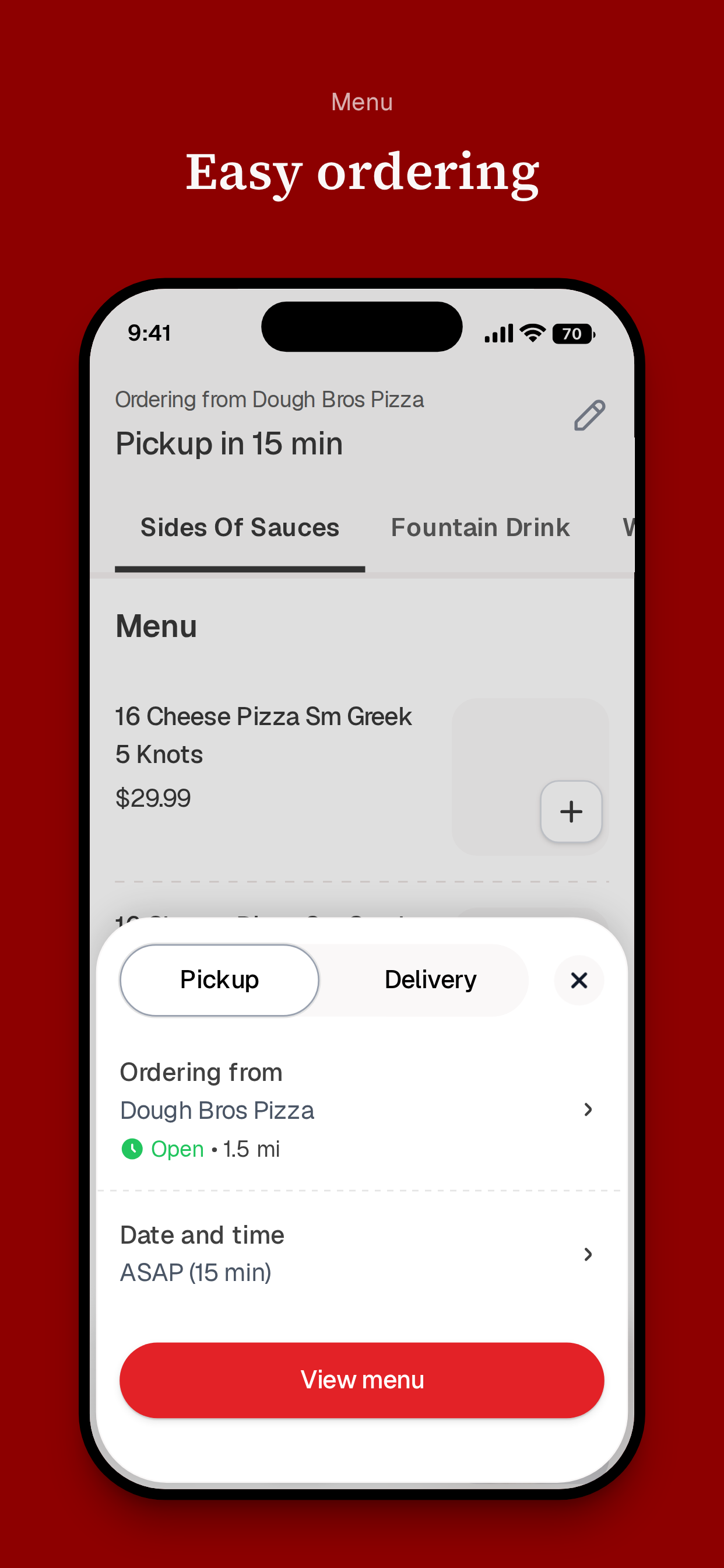 Dough Bros Pizza screenshot 3