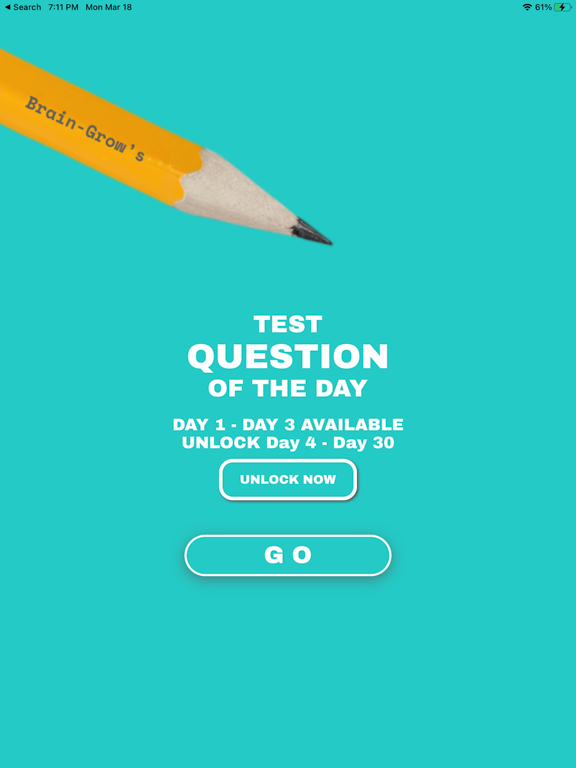 BrainGrow iPad screenshot 1 - Education app