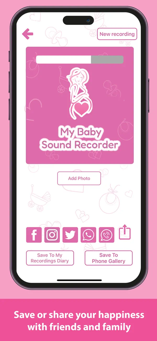 Screenshot #3 pour Mon enregistreur bébé
