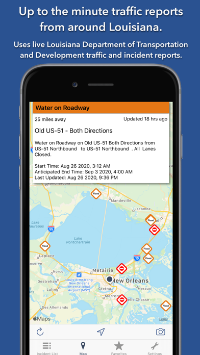 Screenshot #1 pour Louisiana State Roads