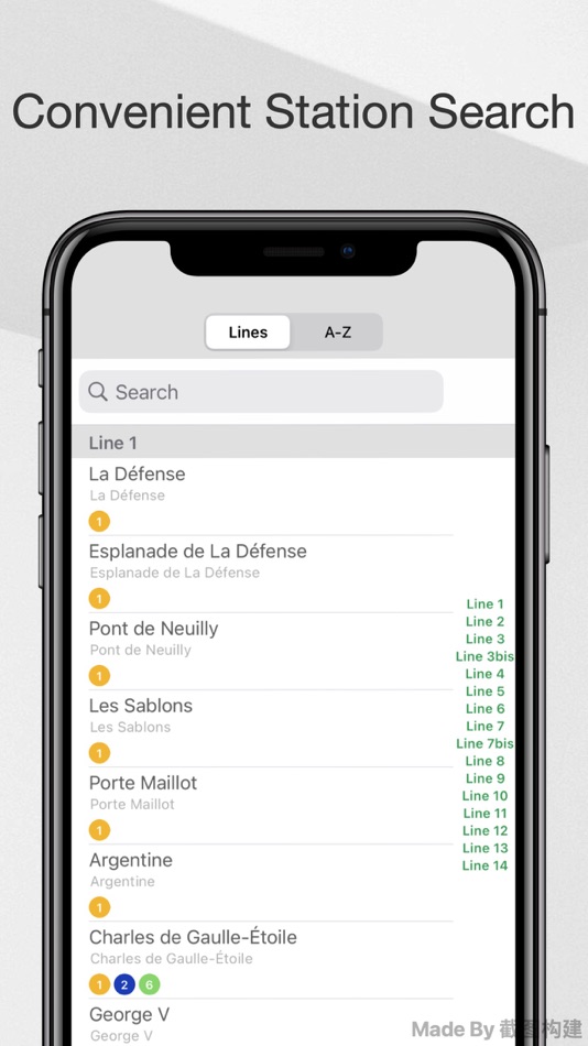#4. Paris Metro Map Guide (iOS) By: 敏 吴
