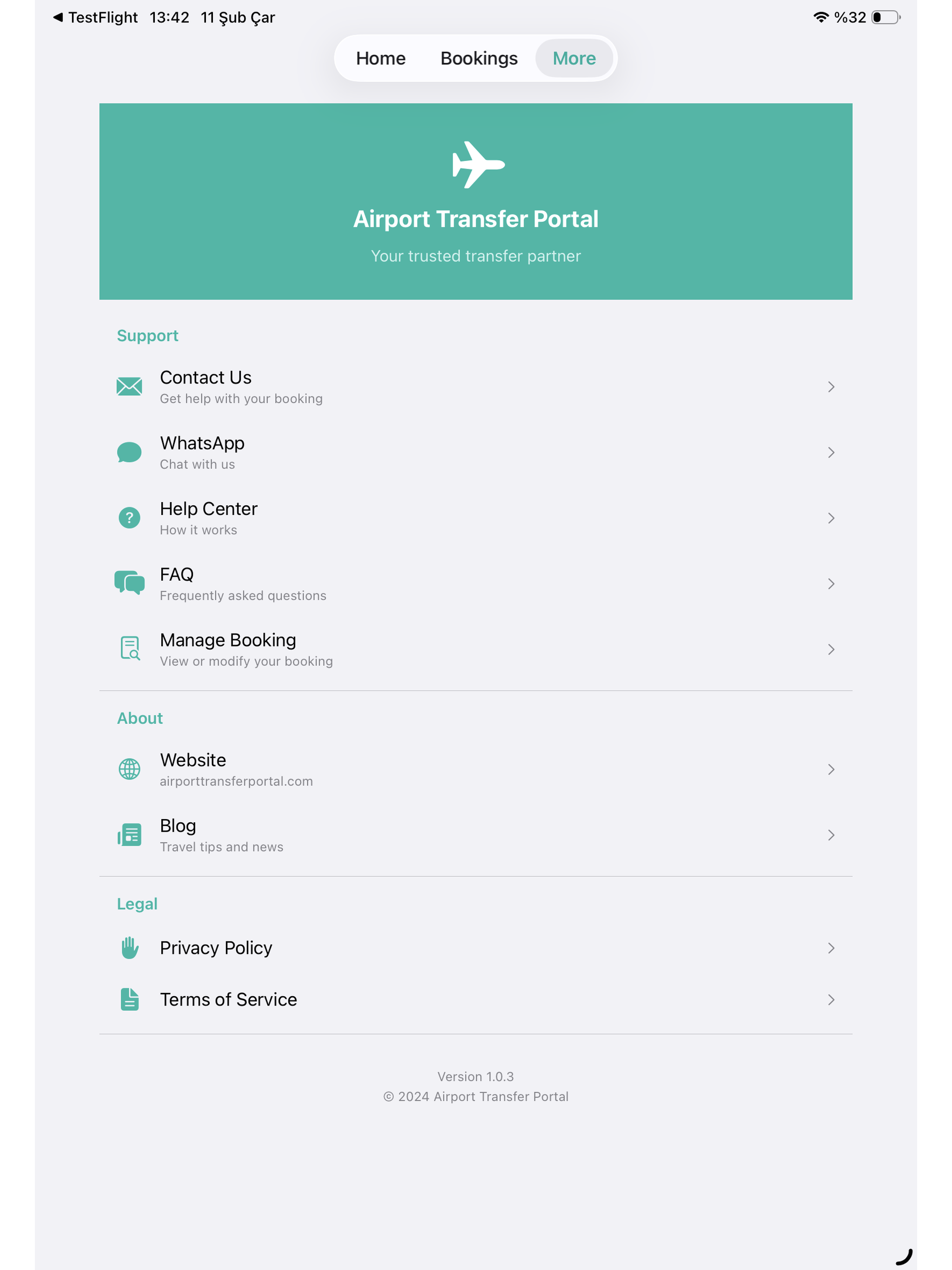 Airport Transfer Portal screenshot 7