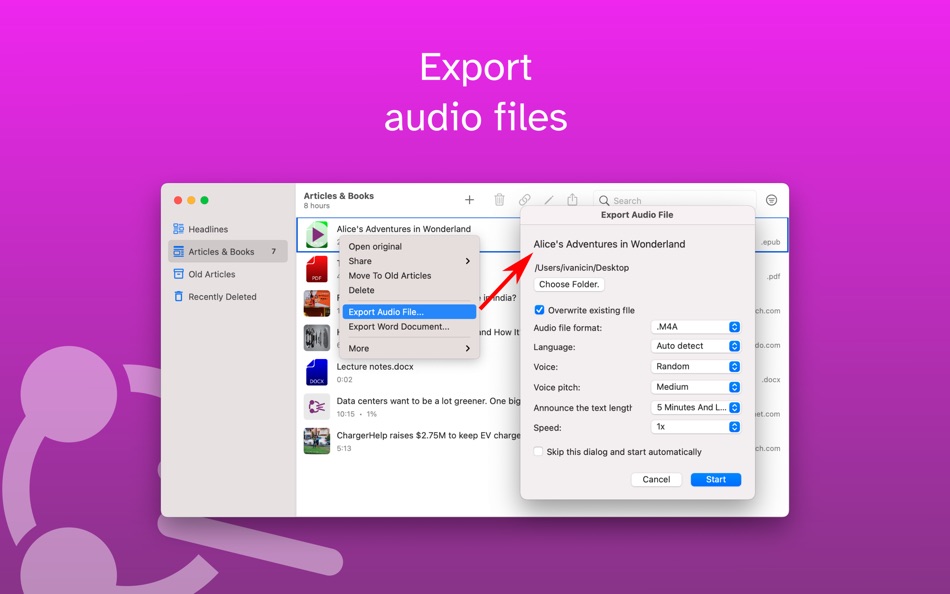 #5. Speech Central: Text to Speech (macOS) By: Labsii