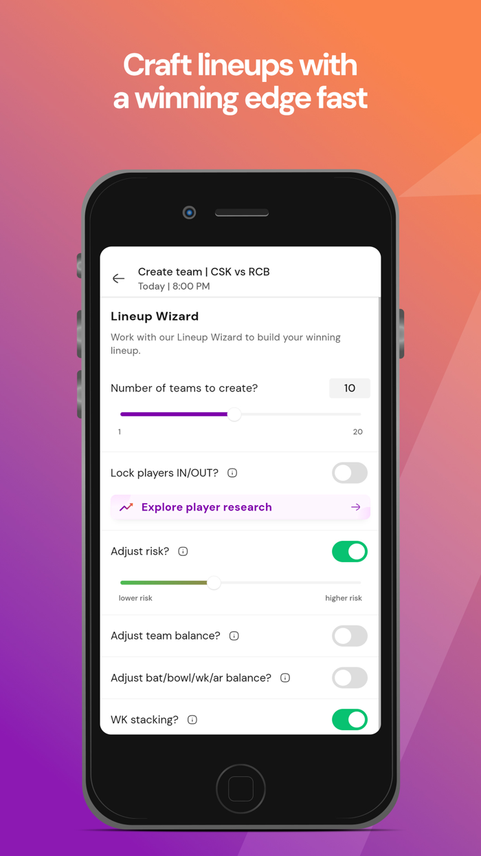 11Wizards Live Cricket Score