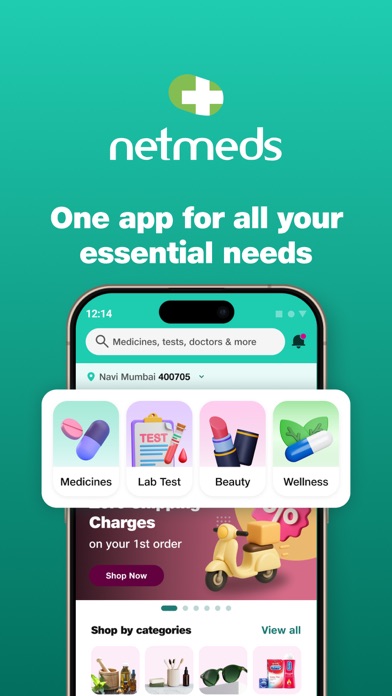Netmeds - India Ki Pharmacy iPhone screenshot 1