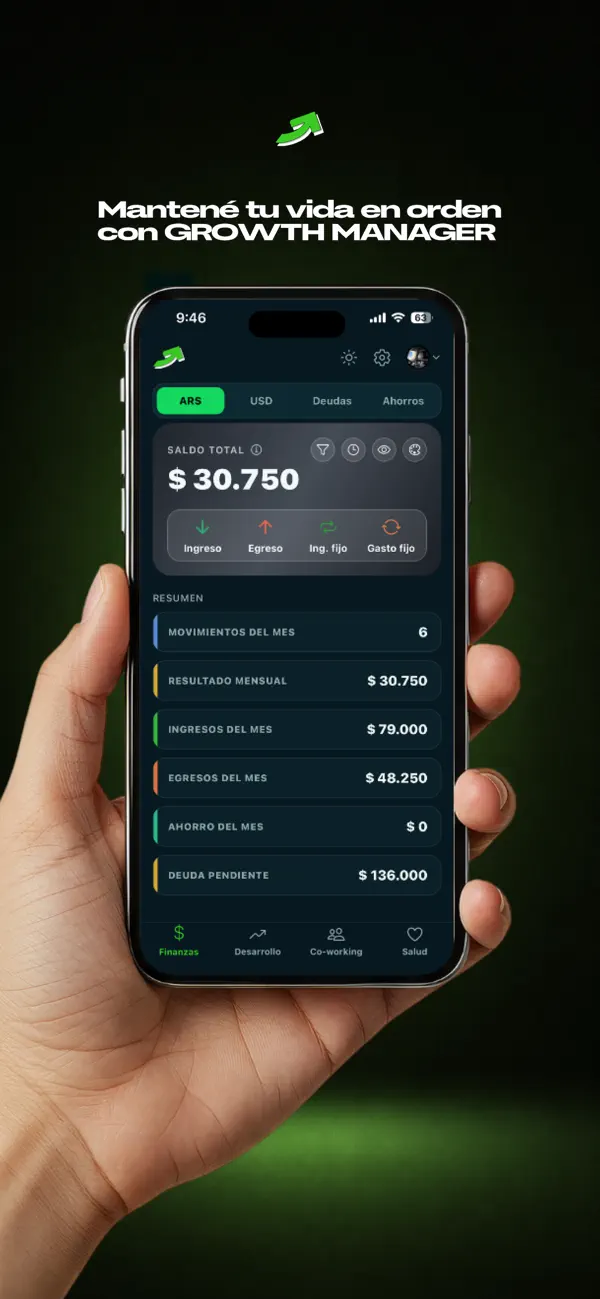 Screenshot #1 pour GrowthManager