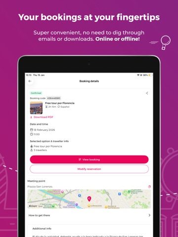 Civitatis: Fill your trip! iPad screenshot