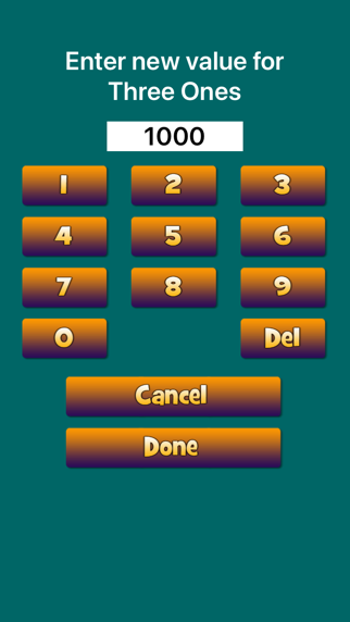 Original Farkle iPhone screenshot 8 - Games app