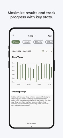 Selena Marie Nutrition App screenshot