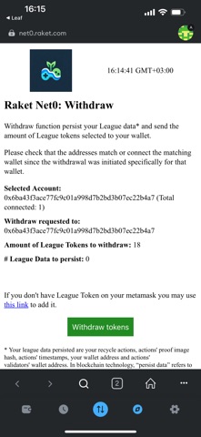 Leaf League screenshot