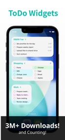 ToDo List Widget & Tabs screenshot