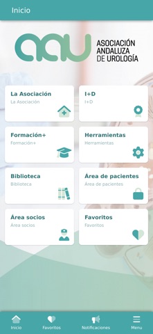 ASOCIACION ANDALUZA UROLOGIA screenshot
