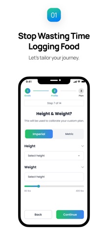 CaloDrop - AI Calorie Tracker iPhone screenshot