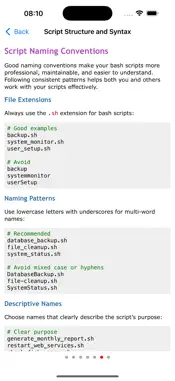Learn Shell Scripting screenshot 2