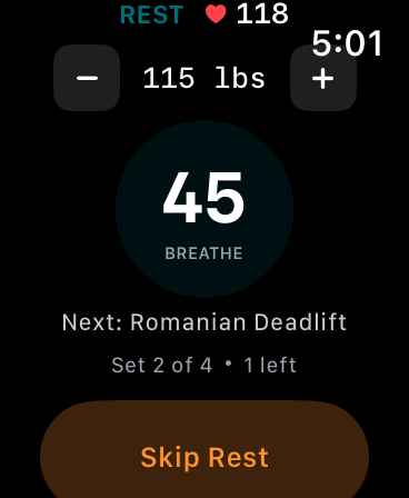 AVARON: Athlete Training screenshot 9