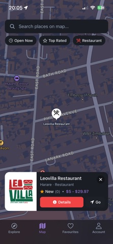 Zimplaces screenshot