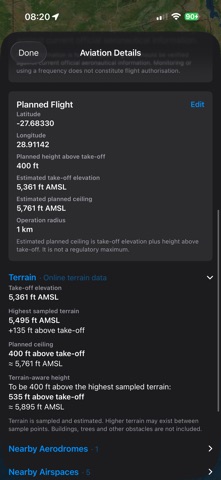 DroneAirspace iPhone screenshot 7