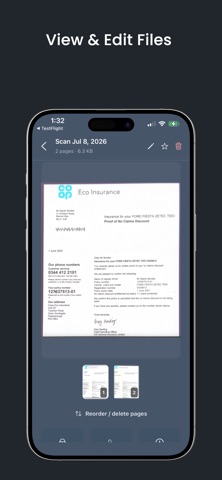 PDF Scanner: Pocket Scanner Screenshot 3 of 4