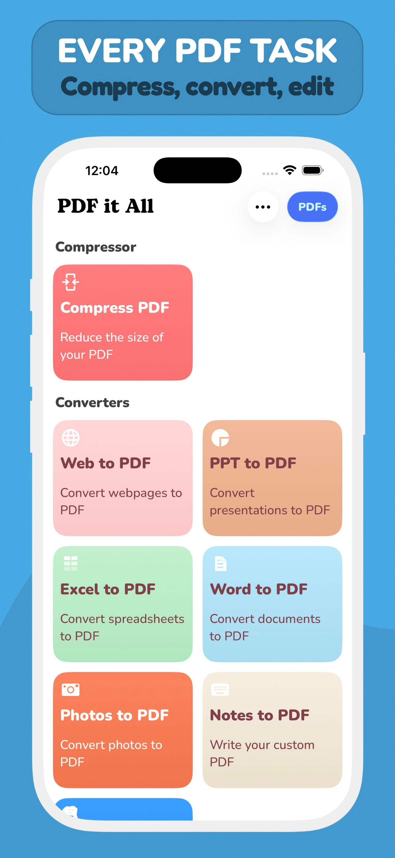 PDF it All Document Converter