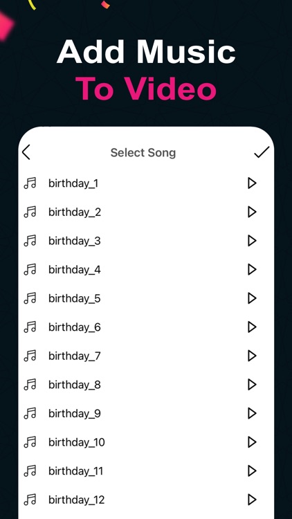 Video Maker Birthday Photos screenshot-6