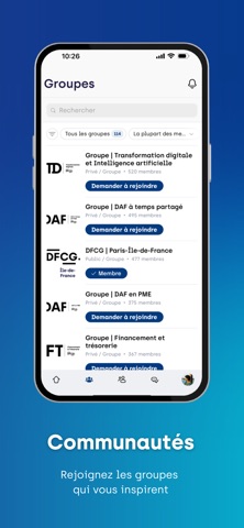 DFCGconnect iPhone screenshot