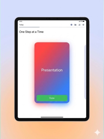 Baluno: ADHD Daily Planner iPad screenshot